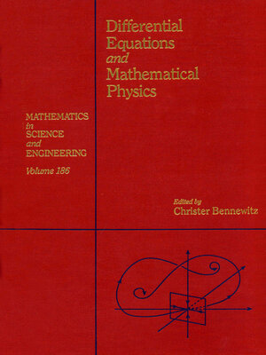 cover image of Differential Equations and Mathematical Physics